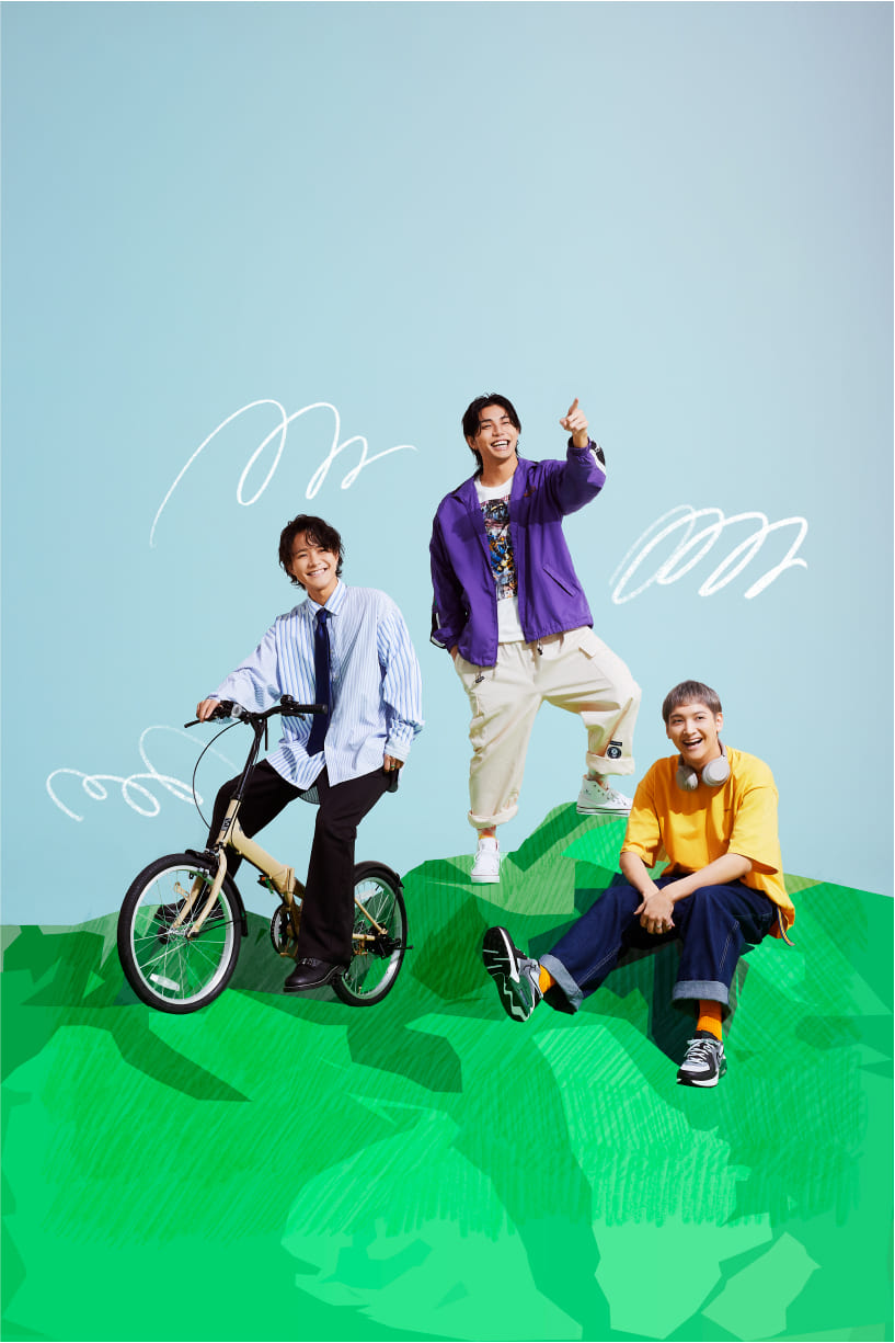 岩谷翔吾、武知海青、鈴木昂秀のメインビジュアル画像